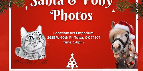Santa & Pony Photos