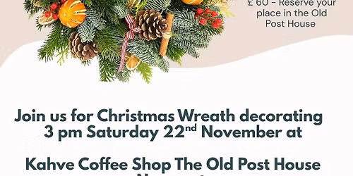 Wreath decorating Workshop