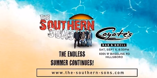 The Southern Sons live at Coyote's Bar and Grill 
