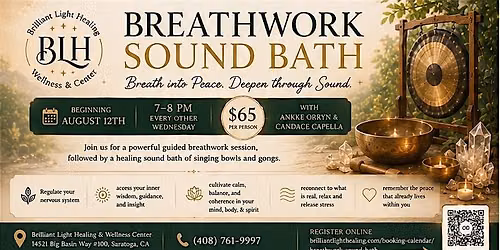 Breathwork Sound Bath @ Brilliant Light Healing & Wellness Center