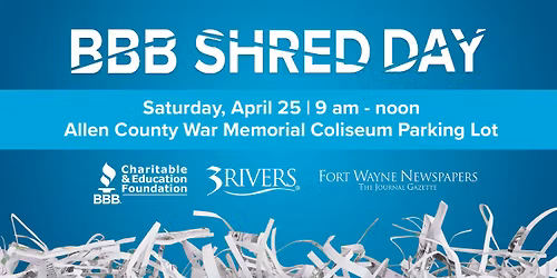 BBB Shred Day - Spring