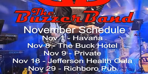 THE BUCK HOTEL - THE BUZZERBAND IS BACK