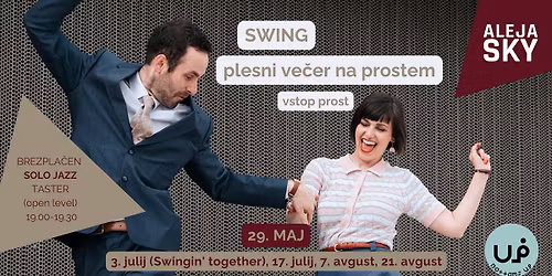 Swing plesni ve\u010der na prostem