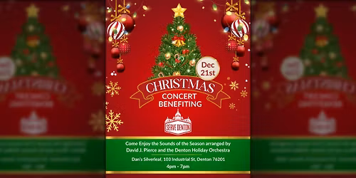 A Serve Denton Benefit ft. David Pierce & The Denton Holiday Orchestra - Live at Dan's Silverleaf