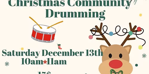 Christmas Community Drumming - Rum Pa-rum Rum