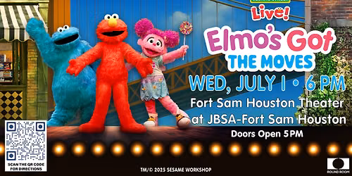 Elmo at JBSA-Fort Sam Houston