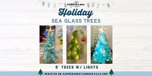 Sea Glass Holiday Tree Workshop