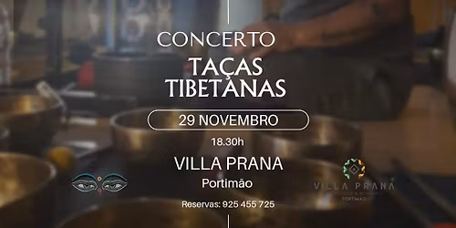 CONCERTO TAÇAS TIBETANAS