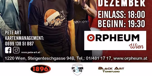 WEIHNOCHTS-BOCK & JINGLE-GEBELL "Ein Holy Boy kommt selten allein, die etwas andere Weihnochts-Show!