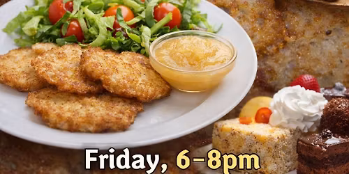 Friday Night Dinner: potato pancakes