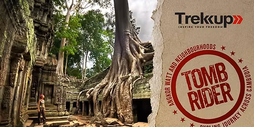 Tomb Rider feat. Angkor at Night | Cycling Angkor Watt, Cambodia