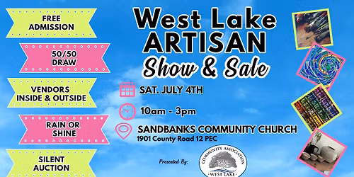 West Lake Community Association Artisan Show & Sale