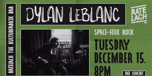 Dylan LeBlanc \/\/ Concert @Ratelach