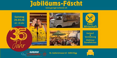 35 Jahre Garage Ochsner - Jubil\u00e4ums-F\u00e4scht
