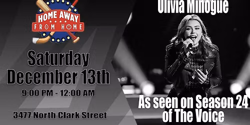 Olivia Minogue (As seen on Season 24 of The Voice)