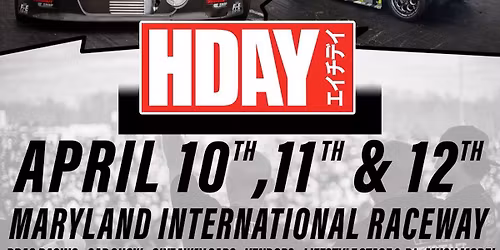 HDAY SPRING 2026 at Maryland International Raceway in MD