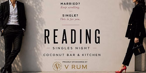 MeetIRL Reading Singles Social Mixer | Under 40s | Coconut Bar
