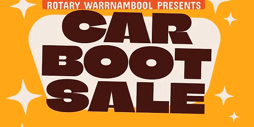 Rotary Car Boot Sale