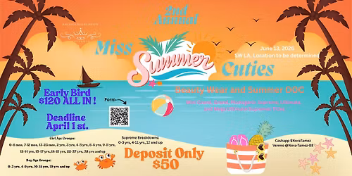 2nd Annual Miss Summer Cuties Pageant
