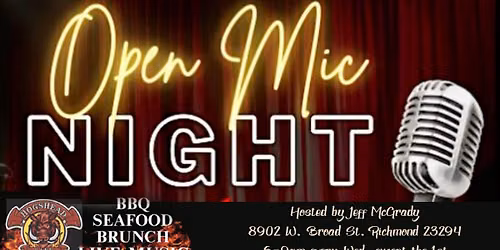 Jeff McGrady's HogHead Cafe Open Mic Wednesdays