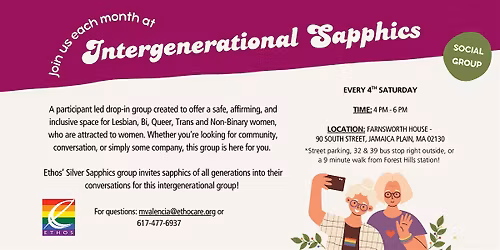 Intergenerational Sapphics group!