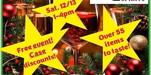 Holiday Storewide Tasting!