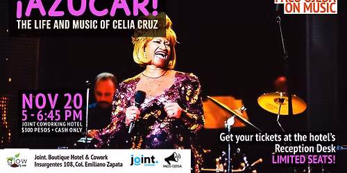 \u00a1AZ\u00daCAR! \u2022 The Life and Music of Celia Cruz