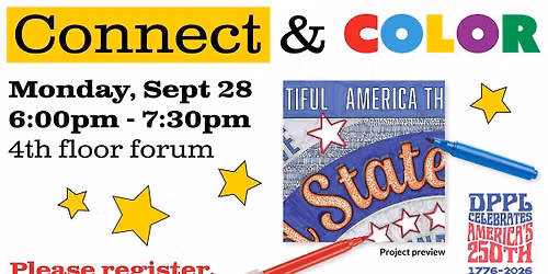 Connect and Color - America 250