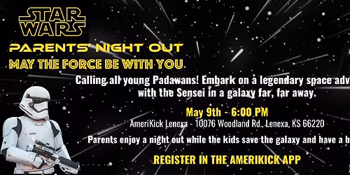 PARENTS NIGHT OUT: STAR WARS