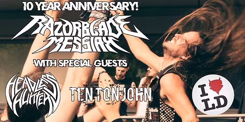 Little Devil, Tilburg: Razorblade Messiah - 10 jarig jubileum met Headless Hunter en Ten Ton John