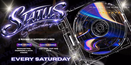 Status Saturday - 2 Rooms 2 Different Vibes!