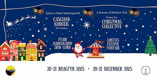 Santa's Festive Funfair / Ffair Nadoligaidd Siôn Corn