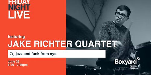 Friday Night Live: Jake Richter Quartet