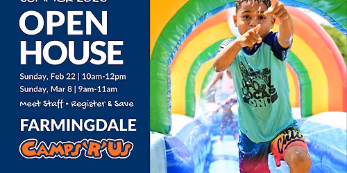 Camps 'R' Us Farmingdale Summer 2026 Open House