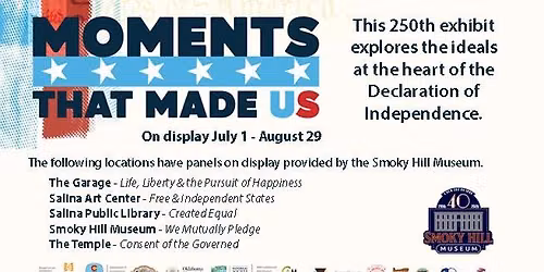 Moments That Made US exhibit