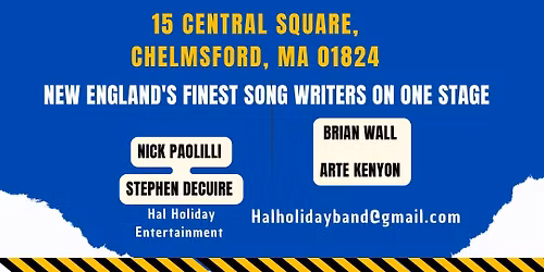 Singer Songwriters show at Navigation Brewing Co.