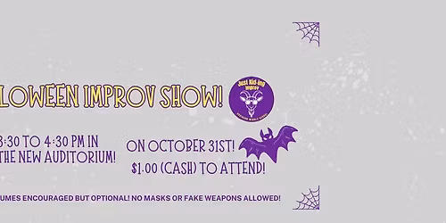 RMS: Halloween Improv Show!