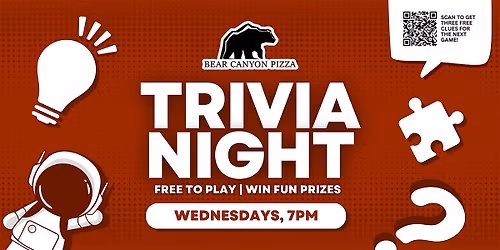 Tucson Trivia Night | Bear Canyon Pizza Broadway