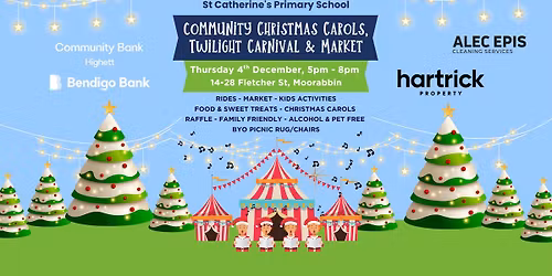 Community Christmas Carols, Twilight Carnival & Market
