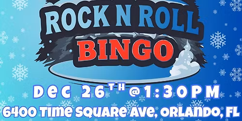 Rock N Roll Music Bingo Brunch @ Teak Orlando