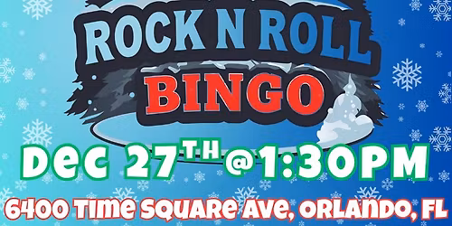 Rock N Roll Music Bingo Brunch @ Teak Orlando