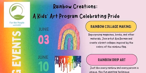 Rainbow Creations: A Kids' Art Program Celebrating PRIDE