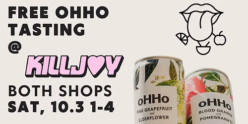 FREE oHHo TASTING!