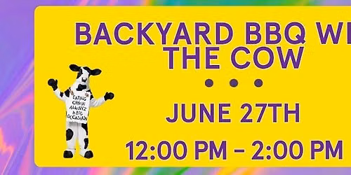 Backyard BBQ with the Chick-fil-A Cow