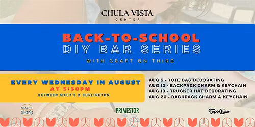 CVC Back-to-School DIY Bar Series