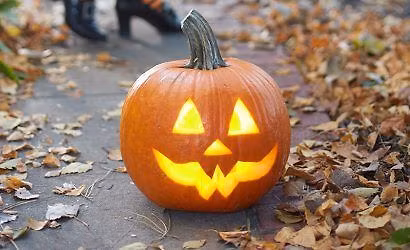 Halloween op de kinderboerderij