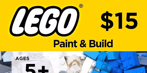 \ud83c\udfa8 \ud83e\uddf1  LEGO Paint & Build Workshop | MOUNTAIN MIKE'S PIZZA CLOVERDALE 