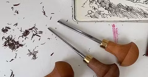 Introduction to Linocut with Liz Freedman - Tuesday 18th November at Pegasus Art