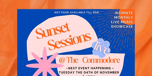 The Sunset Sessions LIVE @ The Commodore  with Nicole McNally & Friends - 04\/11\/25\u2728