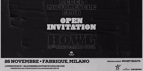 Black Rebel Motorcycle Club in concerto a Milano
